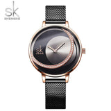 mohamed-imourig - Shengke Crystal Lady Watches Luxury Brand Women Dress Watch Original Design Quartz Wrist Watches Creative Relogio Feminino - mohamed imourig - 