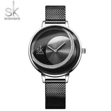mohamed-imourig - Shengke Crystal Lady Watches Luxury Brand Women Dress Watch Original Design Quartz Wrist Watches Creative Relogio Feminino - mohamed imourig - 