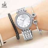 mohamed-imourig - Shengke Rose Gold Bracelet Watches Women Top Brand Luxury Ladies Quartz Watch 2019 SK Women's Day Gift Reloj Mujer #K0011 - mohamed imourig - 