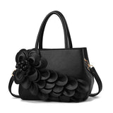 mohamed-imourig - Valenkuci Big Flower Women Leather Handbags Designer Bag Fashion Bags Ladies Luxury Bags 2018 Crossbody Bags Tote Bolsos Mujer - mohamed imourig - 