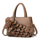 mohamed-imourig - Valenkuci Big Flower Women Leather Handbags Designer Bag Fashion Bags Ladies Luxury Bags 2018 Crossbody Bags Tote Bolsos Mujer - mohamed imourig - 