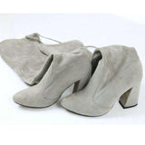 mohamed-imourig - QUTAA 2020 New Flock Leather Women Over The Knee Boots Lace Up Sexy High Heels Autumn Woman Shoes Winter Women Boots Size 34-43 - mohamed imourig - 